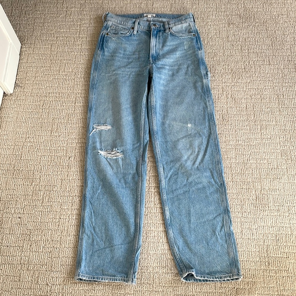 H&M x Lee boyfriend loose fit denim